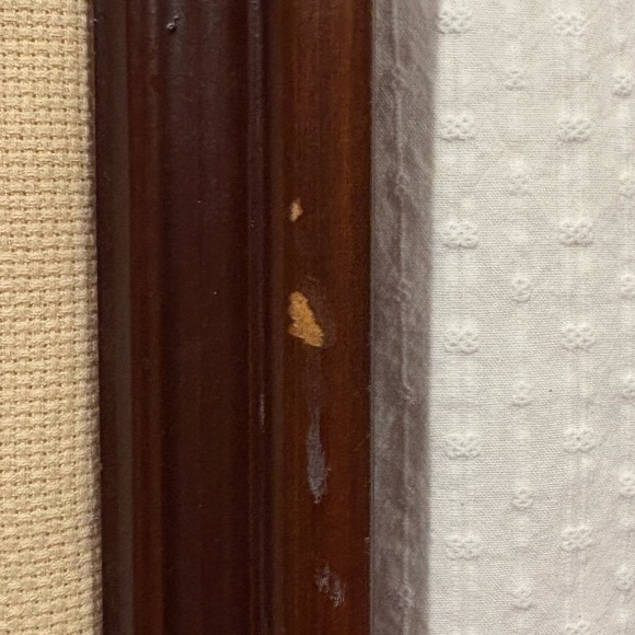 Framed Seashell Embroidery Art hand stitched - Picture 5 of 10